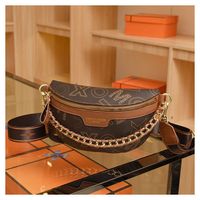 Women's Streetwear Color Block Pu Leather Waist Bags main image 4