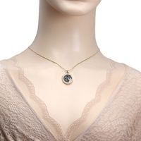 Simple Style Constellation Alloy Enamel Women's Pendant Necklace main image 3