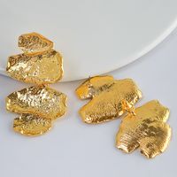1 Pair Elegant Irregular Plating Alloy Gold Plated Drop Earrings main image 9
