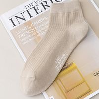 Men's Casual Solid Color Cotton Crew Socks A Pair sku image 4