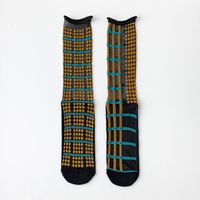 Women's Streetwear Color Block Nylon Crew Socks A Pair sku image 2