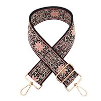 New Ethnic Style Embroidered Jacquard Bag Strap 5cm Widen And Thicken Long Shoulder Strap Women's Corssbody Bag Burden Reduction Strap sku image 30