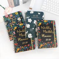 Creative And Beautiful A5 English Version Planning Notebook Coil Schedule Book main image 1