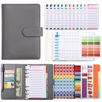 Macaron A6 Loose-leaf Accounting Notebook Creative Cash Budget Financial Planning Journal Book sku image 30