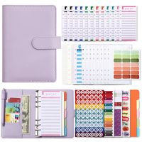 Macaron A6 Loose-leaf Accounting Notebook Creative Cash Budget Financial Planning Journal Book sku image 28