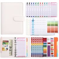 Macaron A6 Loose-leaf Accounting Notebook Creative Cash Budget Financial Planning Journal Book sku image 29