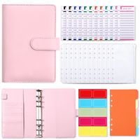 Macaron A6 Loose-leaf Accounting Notebook Creative Cash Budget Financial Planning Journal Book sku image 12