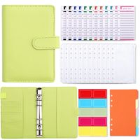 Macaron A6 Loose-leaf Accounting Notebook Creative Cash Budget Financial Planning Journal Book sku image 20