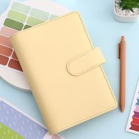 Macaron A6 Loose-leaf Accounting Notebook Creative Cash Budget Financial Planning Journal Book sku image 4