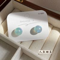 Simple Style Pearl Alloy Stoving Varnish Artificial Pearls Women's Ear Studs 1 Pair sku image 29