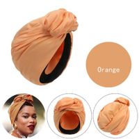 Femmes Style Simple Couleur Unie Noeud Papillon Sans Gouttière Bonnet sku image 6