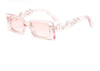 Retro Streetwear Solid Color Pc Square Full Frame Women's Sunglasses main image 4
