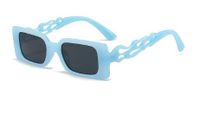 Retro Streetwear Solid Color Pc Square Full Frame Women's Sunglasses sku image 2