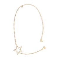 Jewelry Simple Butterfly Body Chain Elegant Fashion Invisible Shoulder Alloy Strap sku image 3