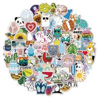 Casual Cartoon Pvc Self-adhesive Daily Gift Stickers main image 2