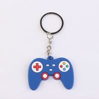 Simple Style Game Console Pvc Kid's Bag Pendant Keychain sku image 2