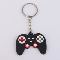Simple Style Game Console Pvc Kid's Bag Pendant Keychain sku image 1