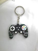Simple Style Game Console Pvc Kid's Bag Pendant Keychain sku image 5