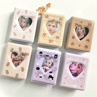 Ins Cute Tiger Cat Bear 3-inch Polaroid Mini Album Star-chasing Aidou Album Mini Truck Card Binder Storage main image 1