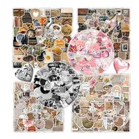 360 Retro Retro Ins Girl Heart Stickers Notebook Decoration Car Guitar Luggage Stickers Wholesale main image 1