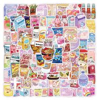 500 Cute Korean Bear Girl Ins Cartoon Character Journal Stickers Stationery Luggage Note Stickers main image 6