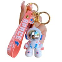 Cute Astronaut Pvc Unisex Bag Pendant Keychain main image 2
