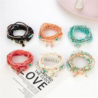 Ethnic Style Round Arylic Alloy Wholesale Bracelets main image 6