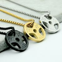 Titanium Steel 18K Gold Plated Casual Geometric main image 5