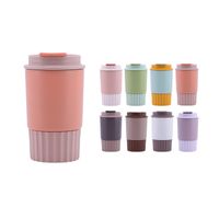 Elegant Solid Color Stainless Steel Silica Gel Thermos Cup main image 1