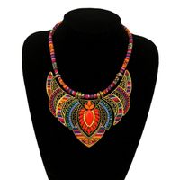 Style Ethnique Bohémien Géométrique Alliage Placage Incruster Strass Femmes Collier main image 1