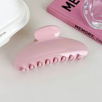 Simple Style Solid Color Arylic Hair Claws main image 2