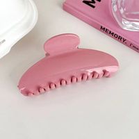 Simple Style Solid Color Arylic Hair Claws sku image 1