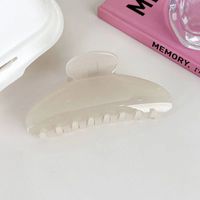 Simple Style Solid Color Arylic Hair Claws sku image 3