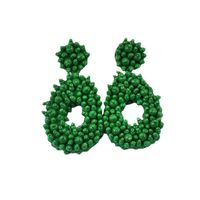 1 Pair Bohemian Geometric Handmade Beaded Drop Earrings sku image 2