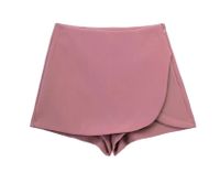 Women's Daily Casual Solid Color Shorts Slit Shorts sku image 17