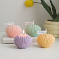 Simple Style Shell Paraffin Ornaments main image 1