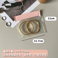Elegant Solid Color Eva Wholesale Jewelry Packaging Bags sku image 7