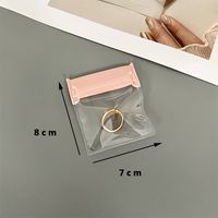 Simple Style Solid Color EVA Jewelry Packaging Bags sku image 1