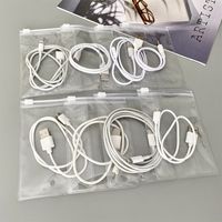 Simple Style Solid Color Pvc Wholesale Jewelry Packaging Bags main image 3