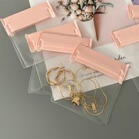 Simple Style Solid Color EVA Jewelry Packaging Bags main image 1