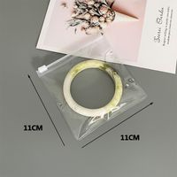 Simple Style Solid Color Pvc Wholesale Jewelry Packaging Bags sku image 7