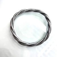 Simple Style Solid Color Silica Gel Women's Buddhist Bangle sku image 12