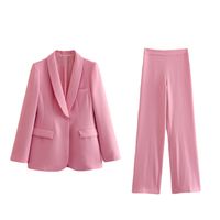 Women's Long Sleeve Blazers Business Solid Color main image 2