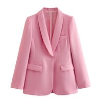 Women's Long Sleeve Blazers Business Solid Color main image 4