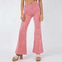 Women's Daily Fashion Solid Color Full Length Flared Pants main image 4