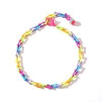 Beach Geometric Arylic Patchwork Women's Anklet main image 2