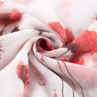 Women's Streetwear Flower Polyester Printing Scarf main image 5