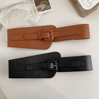 Streetwear Solid Color Pu Leather Women's Leather Belts main image 1