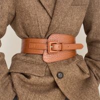 Streetwear Solid Color Pu Leather Women's Leather Belts main image 5