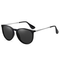 Streetwear Solid Color Tac Cat Eye Full Frame Men's Sunglasses main image 2
